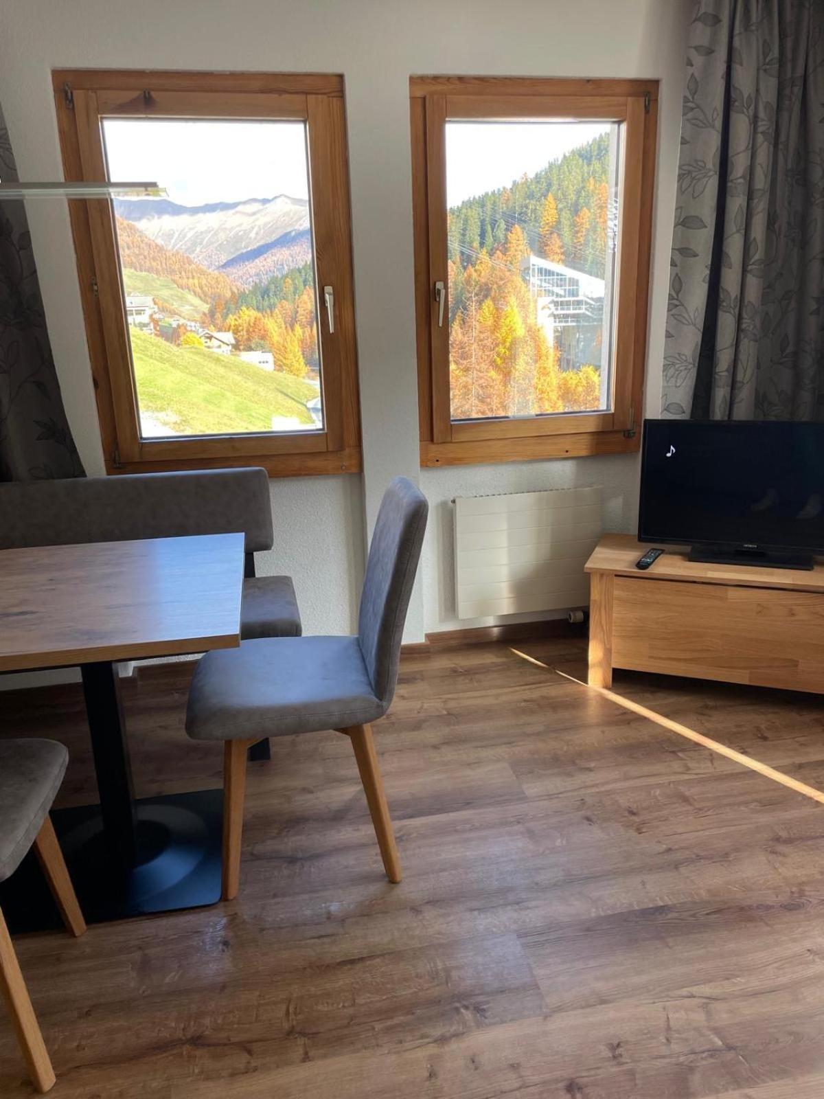 Ferienwohnung Chasa Ravaischa Samnaun Exterior foto